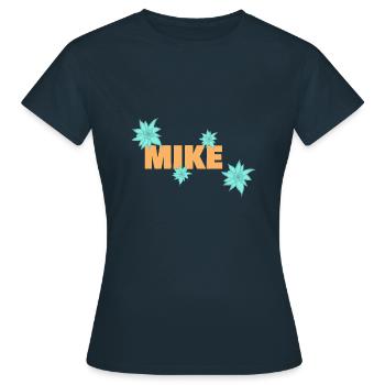 Micro - T-shirt Femme - marine - Devant - AI Model Female 172 dark (172cm)