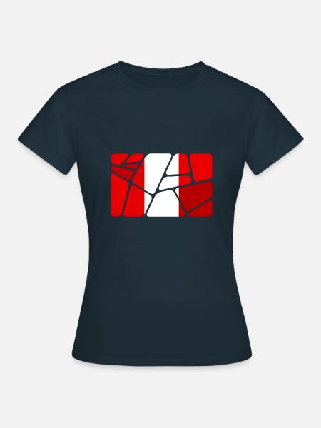 Pérou Pérou - T-shirt Femme - marine