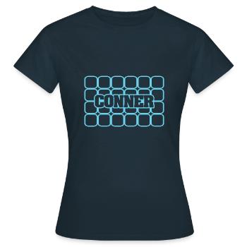 Conner - T-shirt Femme - marine - Devant - AI Model Female 172 dark (172cm)
