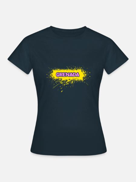 Grenada - Frauen T-Shirt - Navy