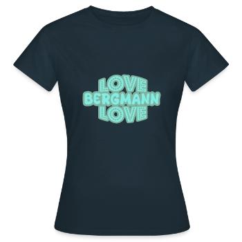 Mineur - T-shirt Femme - marine - Devant - AI Model Female 172 dark (172cm)