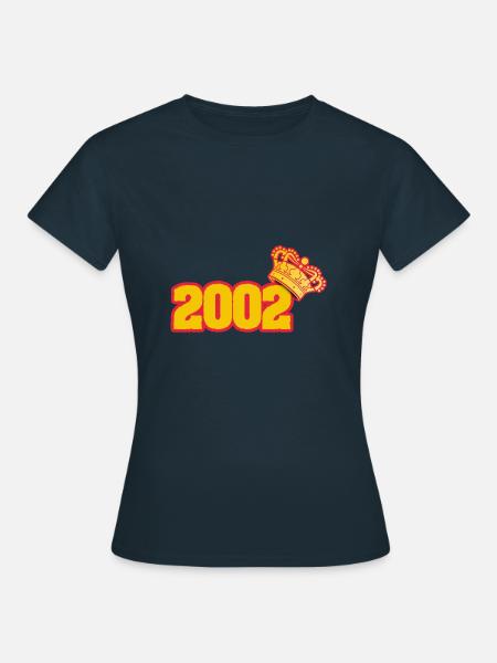 2002 - Frauen T-Shirt - Navy