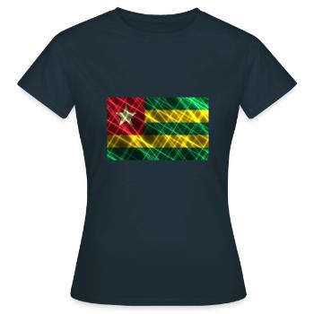 Togo - T-shirt Femme - marine - Devant - AI Model Female 172 dark (172cm)