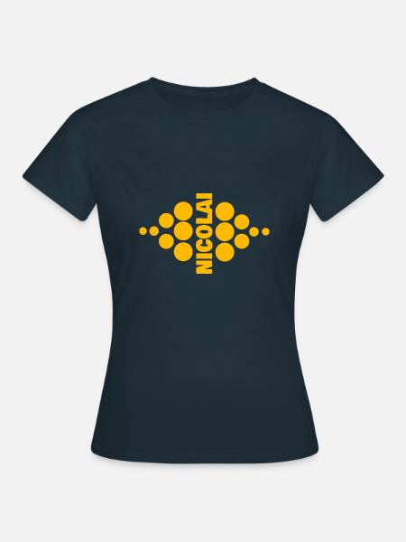 Geschenk für Nicolai - Frauen T-Shirt - Navy