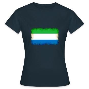 Leone as Sierra - Women's T-Shirt - navy - Front - AI Model Female 172 dark (172cm)