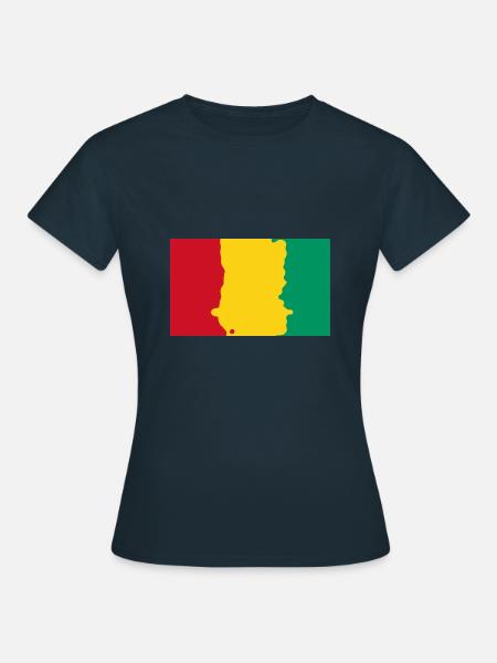 Guinea - Frauen T-Shirt - Navy