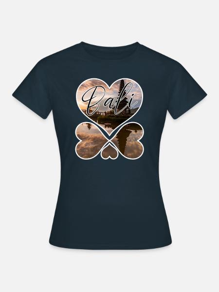 Bali - Indonesien - Frauen T-Shirt - Navy