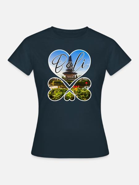 Bali - Indonesien - Frauen T-Shirt - Navy