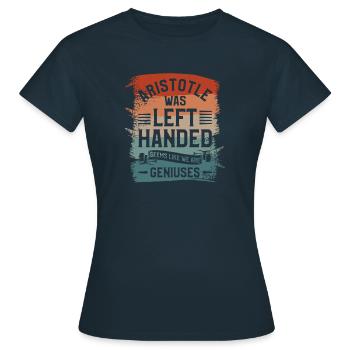 I Don't Go Anywhere Without My Bipod Coyote - Women's T-Shirt - navy - Front - AI Model Female 172 dark (172cm)