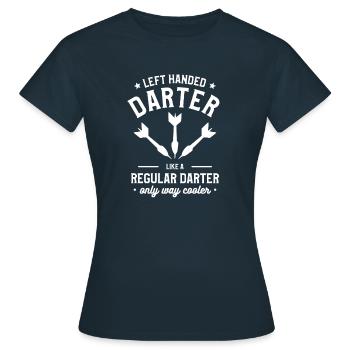 I Don't Go Anywhere Without My Bipod Coyote - Women's T-Shirt - navy - Front - AI Model Female 172 dark (172cm)