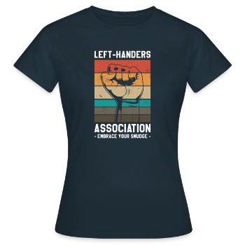 I Don't Go Anywhere Without My Bipod Coyote - Women's T-Shirt - navy - Front - AI Model Female 172 dark (172cm)