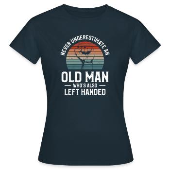 I Don't Go Anywhere Without My Bipod Coyote - Women's T-Shirt - navy - Front - AI Model Female 172 dark (172cm)
