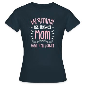 Ich bin die verrückte Reha-Krankenschwester, die dich vor RN gewarnt hat - Frauen T-Shirt - Navy - Vorne - AI Model Female 172 dark (172cm)