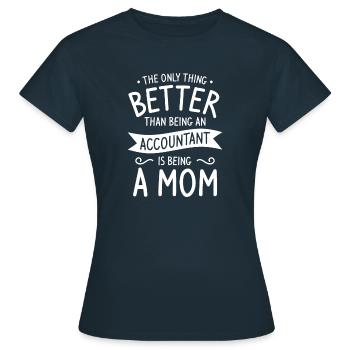 I'm The Crazy Rehab Nurse They Warned You About RN - T-shirt Femme - marine - Devant - AI Model Female 172 dark (172cm)