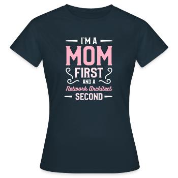 I'm The Crazy Rehab Nurse They Warned You About RN - T-shirt Femme - marine - Devant - AI Model Female 172 dark (172cm)
