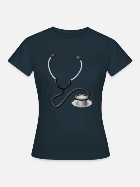 Arzt - Frauen T-Shirt - Navy