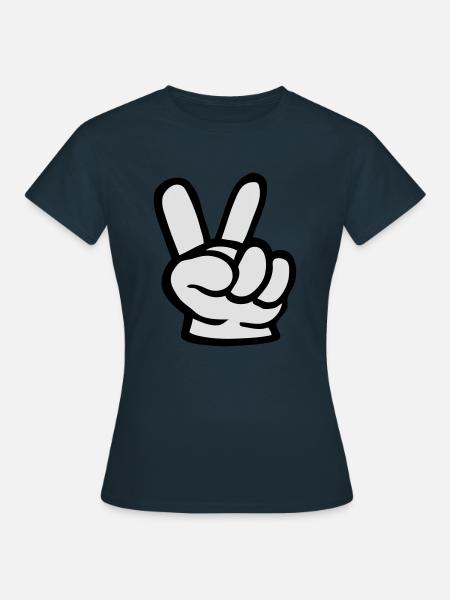 sieg - Frauen T-Shirt - Navy