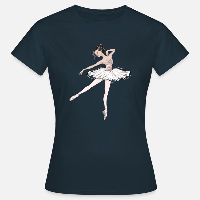 dancer - Women's T-Shirt - navy