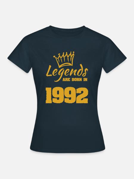1992 - Frauen T-Shirt - Navy
