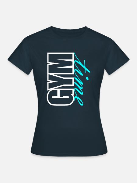 GYM time - Frauen T-Shirt - Navy
