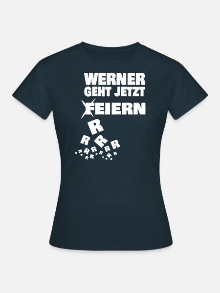 Werner - Frauen T-Shirt - Navy