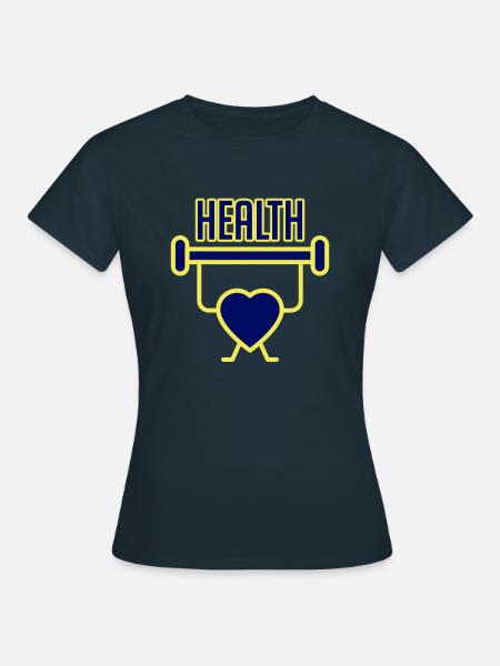 Health - Frauen T-Shirt - Navy