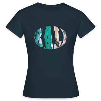 Bali - Indonesien - Frauen T-Shirt - Navy - Vorne - AI Model Female 172 dark (172cm)