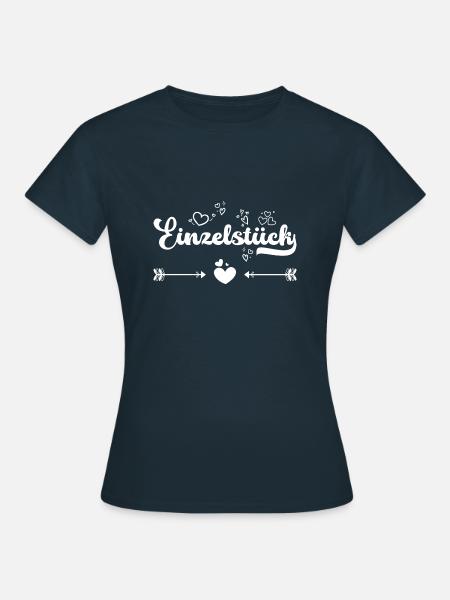 Einzelstück - Frauen T-Shirt - Navy