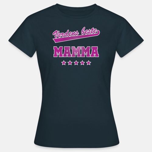 Verdens beste mamma - T-skjorte for kvinner