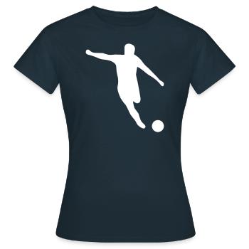 Coup de pied - T-shirt Femme - marine - Devant - AI Model Female 172 dark (172cm)