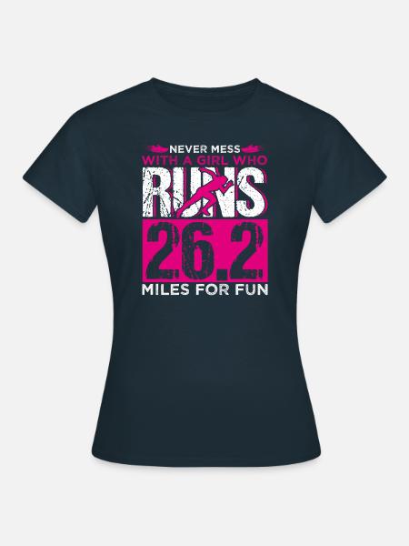 Runner Running Coach Fan Lover Sports Gift - Women's T-Shirt - navy