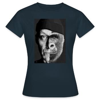 Fragile Balance - Women's T-Shirt - navy - Front - AI Model Female 172 dark (172cm)