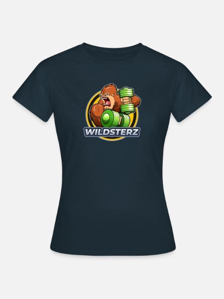 Wildsterz - Kong - Frauen T-Shirt - Navy