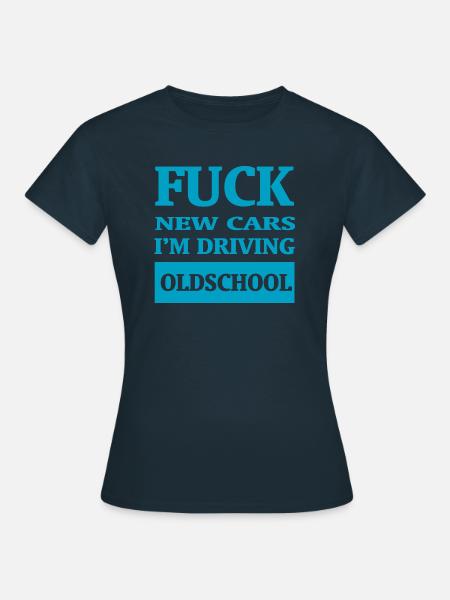 Car Auto - Frauen T-Shirt - Navy