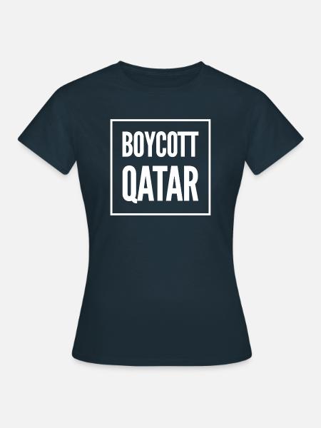 WM Katar - Frauen T-Shirt - Navy