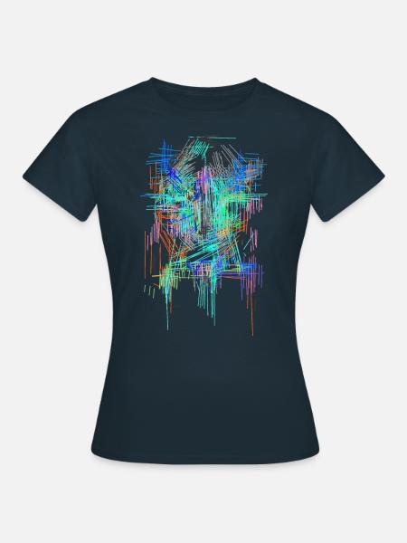 Futurismus - Frauen T-Shirt - Navy