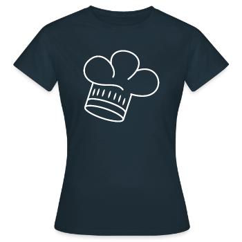 Toque - T-shirt Femme - marine - Devant - AI Model Female 172 dark (172cm)