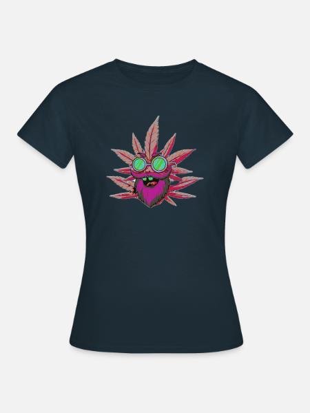 Crazypurple - Frauen T-Shirt - Navy
