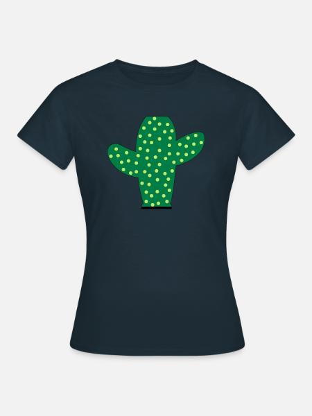 Cactus épineux - T-shirt Femme - marine