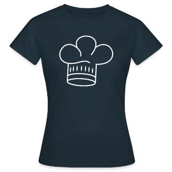 Toque - T-shirt Femme - marine - Devant - AI Model Female 172 dark (172cm)