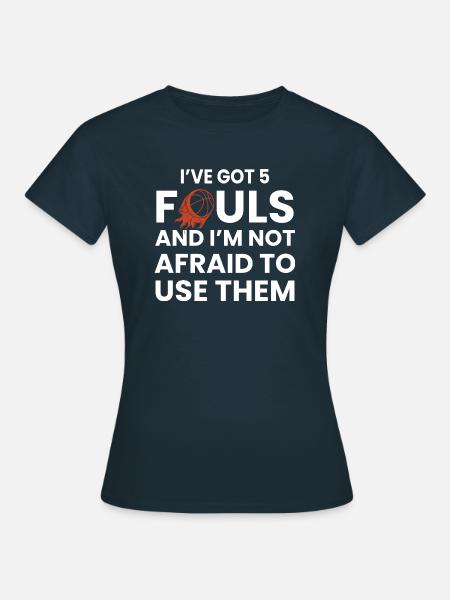Basketball - Frauen T-Shirt - Navy