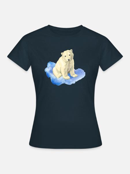 Eisbär - Frauen T-Shirt - Navy