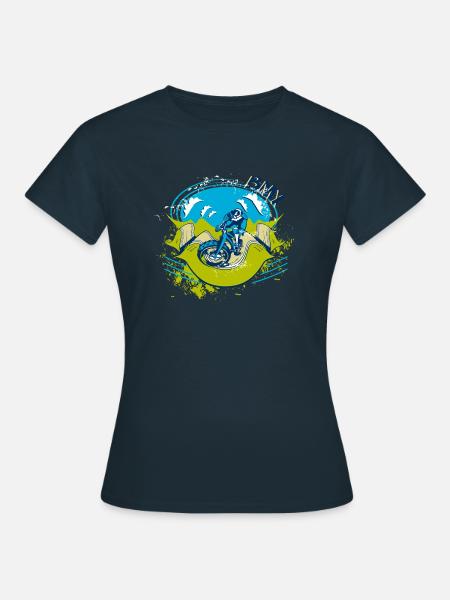 Extrem BMX - Frauen T-Shirt - Navy