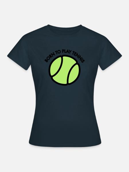 Tennis - Frauen T-Shirt - Navy