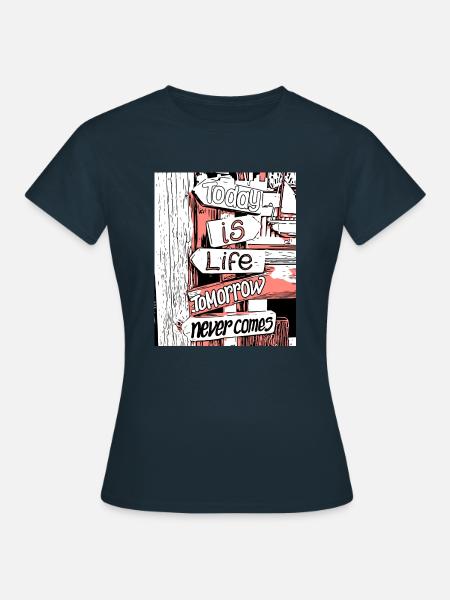 Matala-Spirit II - Frauen T-Shirt - Navy