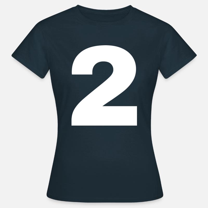 2 - Women's T-Shirt - navy