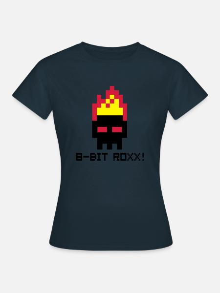 8bit Roxx! - Frauen T-Shirt - Navy