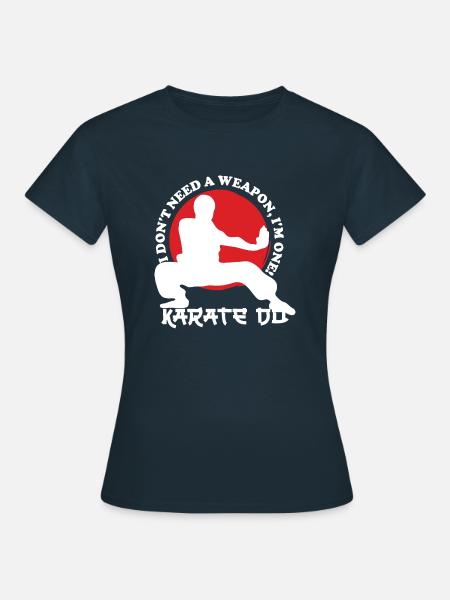 Karate-Do - Frauen T-Shirt - Navy