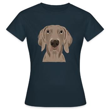 Marley - T-shirt Femme - marine - Devant - AI Model Female 172 dark (172cm)