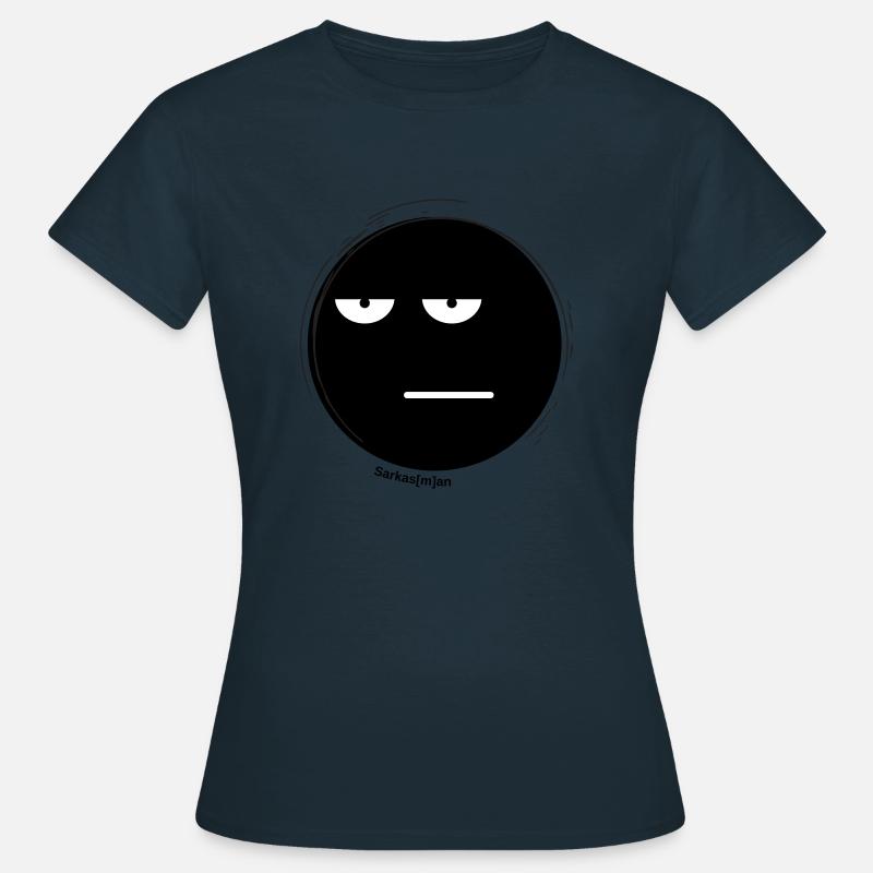 Sarkas[m]an - Frauen T-Shirt - Navy